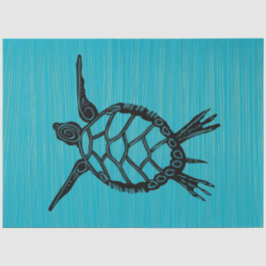 Meeresschildkröten im Schilf Seidenpapier