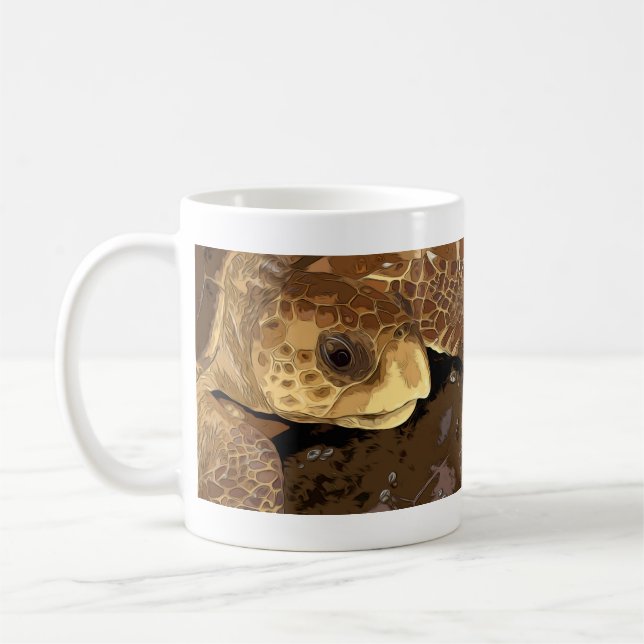 Meeresschildkröten Kaffeetasse (Links)