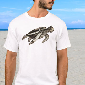 Meeresschildkröten-Ozeanliebhaber T-Shirt