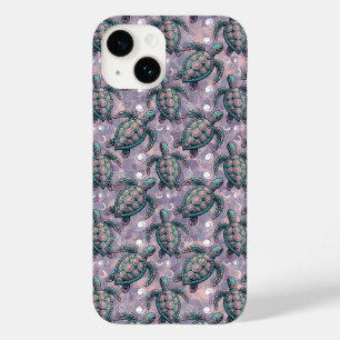 Meeresschildkröten-Ozeanmuster Case-Mate iPhone 14 Hülle