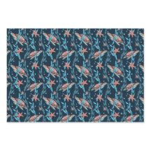 Meeresschildkröten Schwimmen Meer Unkraut