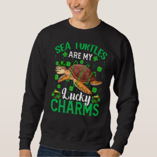 Meeresschildkröten sind meine glücklichen Charme S Sweatshirt