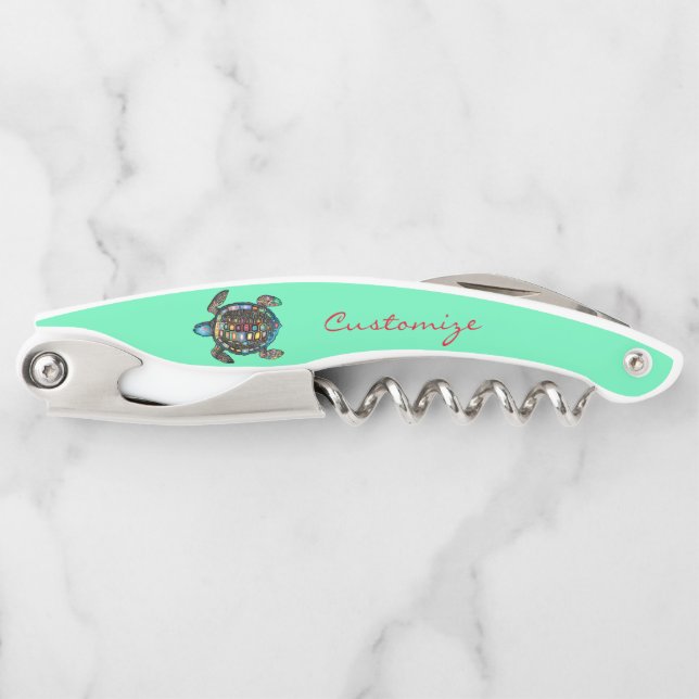 Meeresschildkröten Thunder_Cove Kellnermesser (Vorderseite)