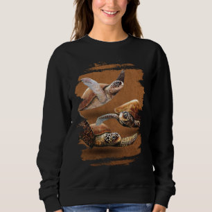 Meeresschildkrötenaussterben Rette die Schildkröte Sweatshirt