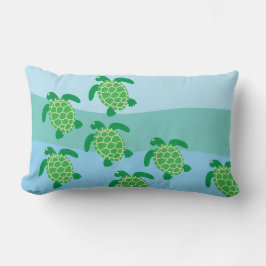 Meeresschildkrötenkröte Lendenkissen