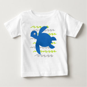Meeresschildkrötenwellen Baby T-shirt
