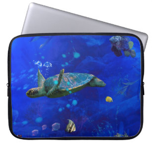 MeeresschildkrötenWIND AUF DEM WASSER Laptopschutzhülle