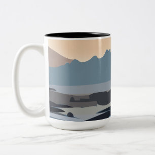 Meeresschutzgebiet Landschaft Zweifarbige Tasse