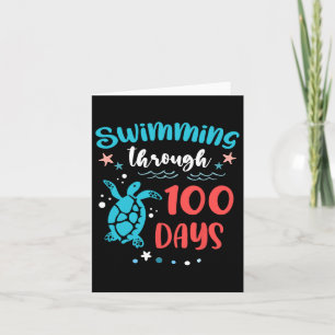 Meeresschwimmen bis 100 Tage Schullehrer Gi Karte