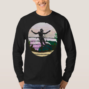 Meeresschwimmen Retro Scuba Diver Unterwasser Tauc T-Shirt