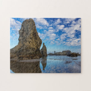 Meeresstapel am Bandon Beach in Bandon, Oregon 1 Puzzle