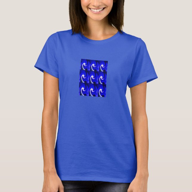 Meeresströmungen T-Shirt (Vorderseite)