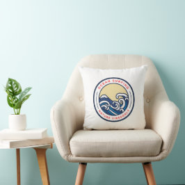 Meeressurfing Nature Vibes only Kissen
