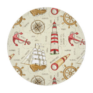 Meeresszene Schneidebrett