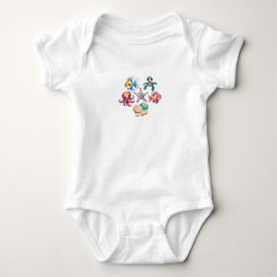 Meerestiere Baby Strampler