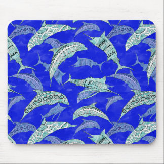 Meerestiere Delphine Marlins Mousepad