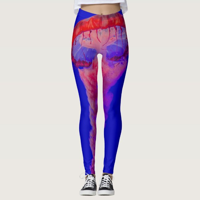 Meerestiere Leggings (Vorderseite)