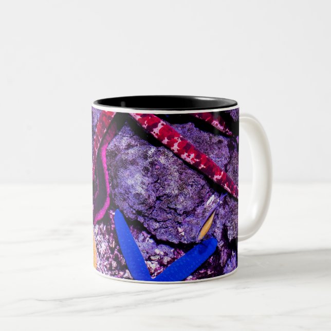 Meerestiere Zweifarbige Tasse (VorderseiteRechts)