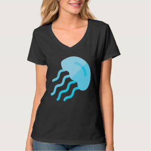 Meeresunterwasser-Seeteufel Gelee Fisch 6 T-Shirt