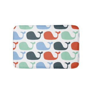 Meereswale Badematte