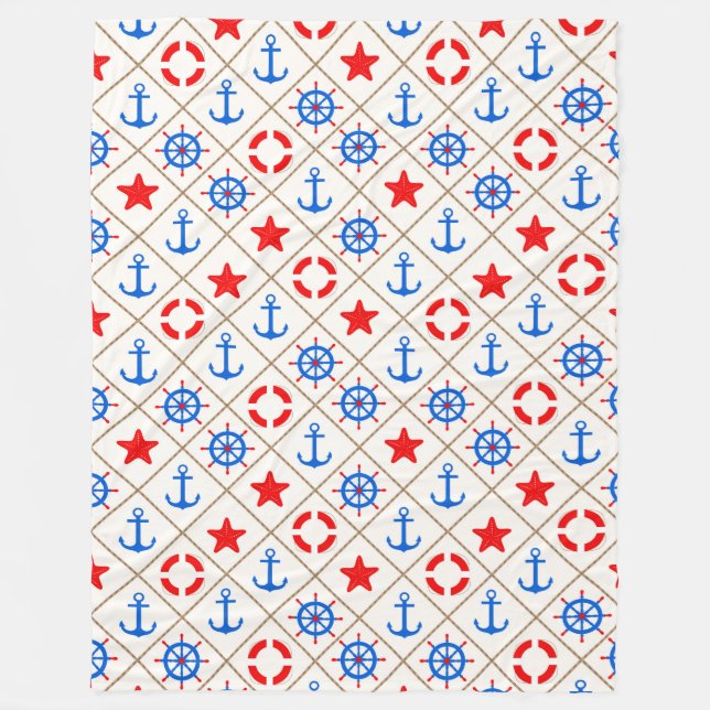 Meereswanderung. Fleecedecke (Vorderseite)