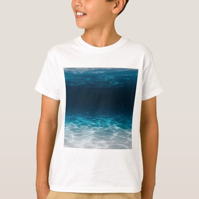 Meereswasser unter dem Meer T-Shirt (Vorderseite)