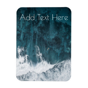 Meereswellen abstürzen magnet