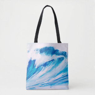 Meereswellen: Blumarine Wasserfarbe Schönheit.