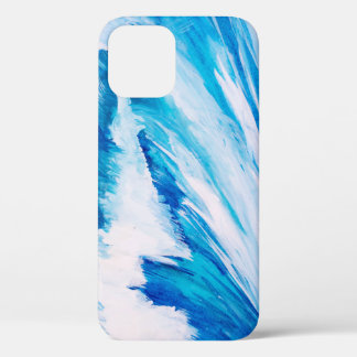 Meereswellen: Blumarine Wasserfarbe Schönheit. Case-Mate iPhone Hülle
