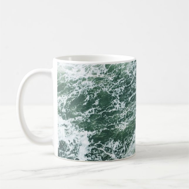 MEERESWELLEN KAFFEETASSE (Links)