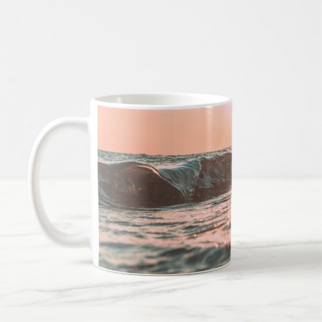 MEERESWELLEN KAFFEETASSE (Links)