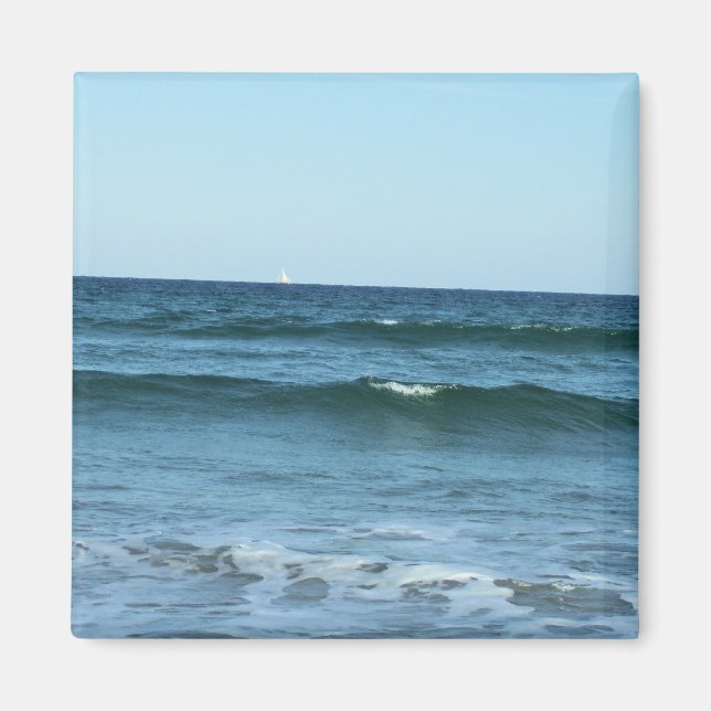 Meereswellen Magnet (Vorne)
