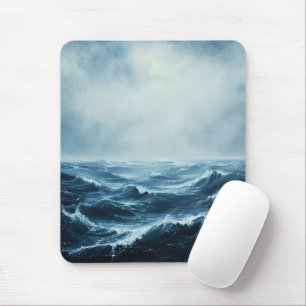 Meereswellen Mousepad