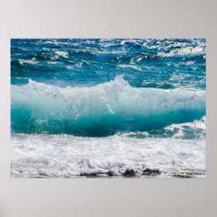 Meereswellen-Poster Poster