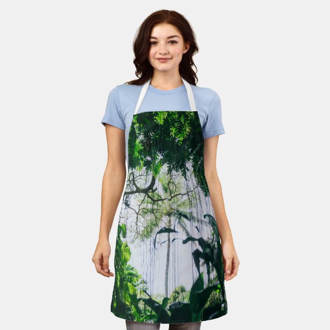 Meereswellen Schürze (Getragen)