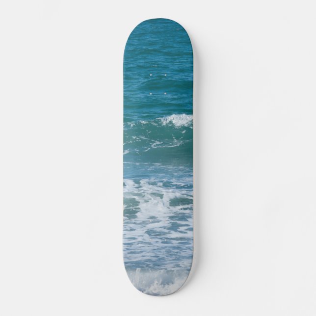 Meereswellen Skateboard (Vorderseite)