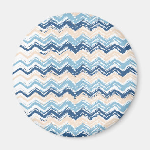 Meereswellen Zickzack Magnet