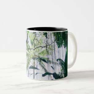 Meereswellen Zweifarbige Tasse