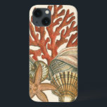 Meereswelt Case-Mate iPhone Hülle<br><div class="desc">Dieser Kunstdruck zeigt scharfe, lebendige Bilder mit hoher Farbgenauigkeit. Holen Sie sich Ihre Meereswelt-Sammlung heute in diesem Vintagen Druck. Es ist ein wunderschönes rotes Korallenriff und schöne Seesterne werden auf jedem Produkt großartig gehen.</div>