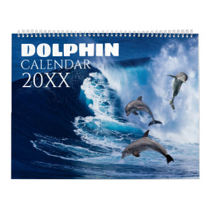 Meereswelt des Dolphin-Wall-Kalenders 2025 Kalender