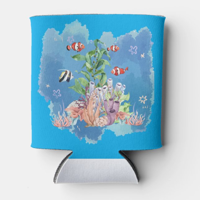 Meereswelt Dosenkühler (Vorderseite)