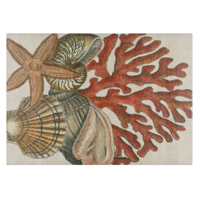 Meereswelt Schneidebrett (Vorderseite)