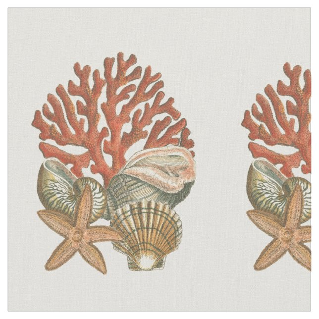 Meereswelt Stoff (Nahaufnahme)