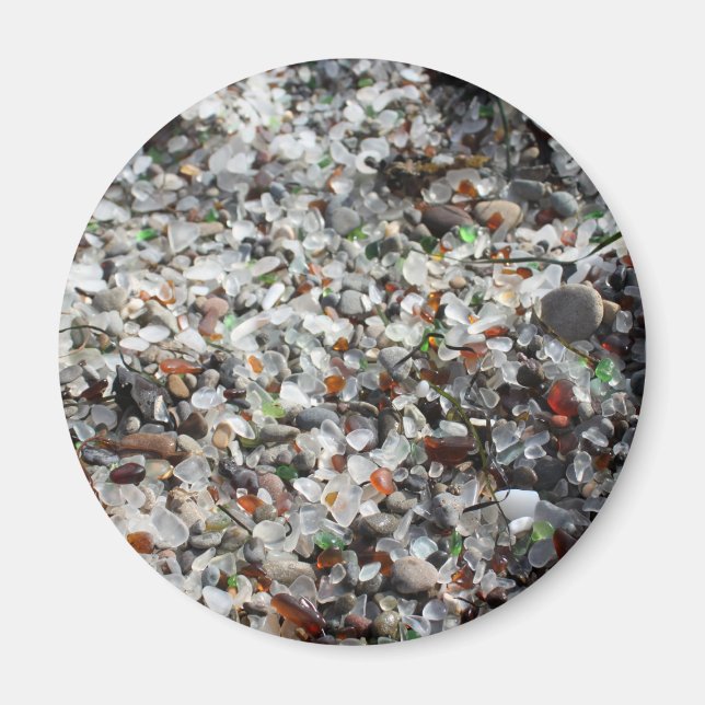 Meerglas Magnet (Vorne)