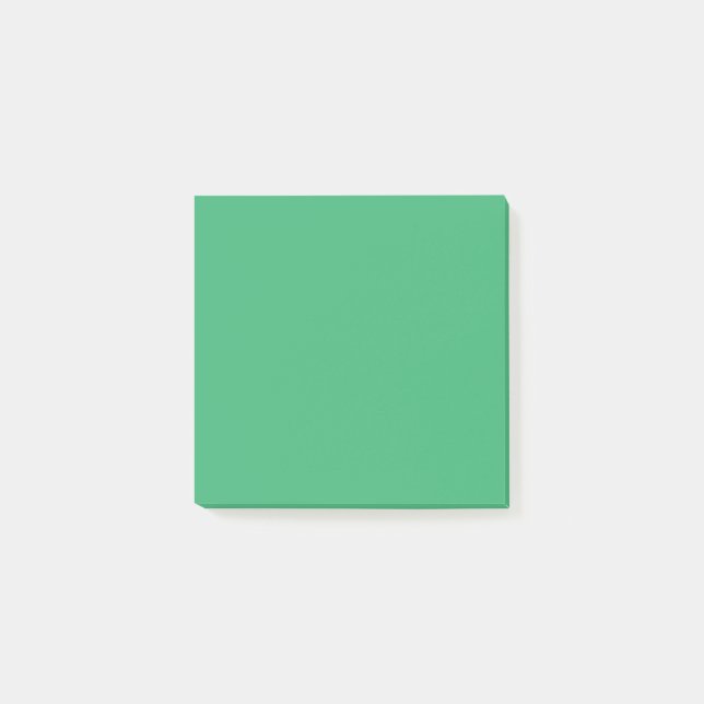 Meergrün Post-it Klebezettel (Vorderseite)