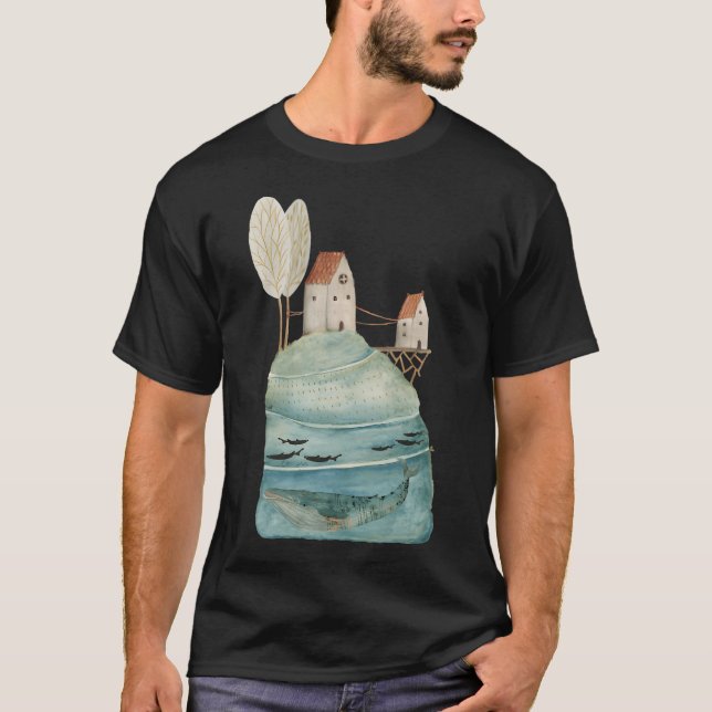 Meerhaus #1 T-Shirt (Vorderseite)
