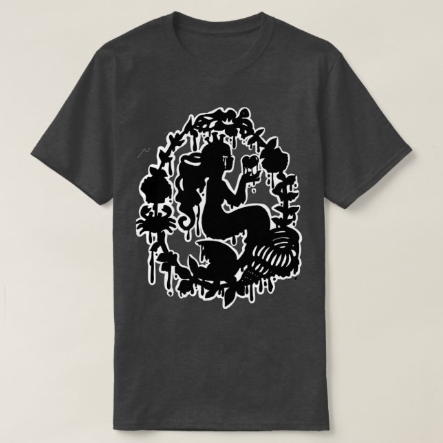 Meerjungenträne Groß T-Shirt (Design vorne)