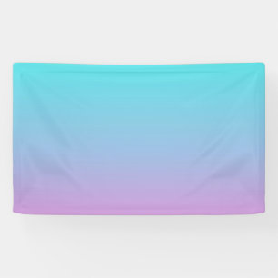 Meerjungfarben Farbverlauf lila rosa Aqua ombre Banner