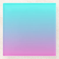 Meerjungfarben Farbverlauf lila rosa Aqua ombre