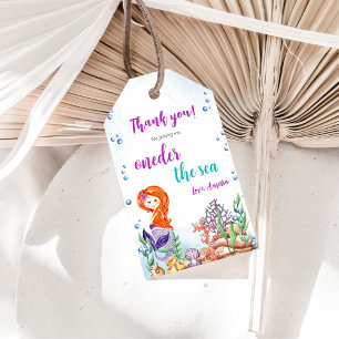 Meerjungfrau 1. Geburtstag Party Oneder Geschenkanhänger